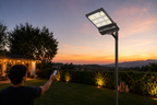 Foco solar luminaria 300w + poste
